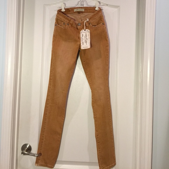 MF2 Slim fit Indie Skinny Brown Jeans Size… - Picture 1 of 3
